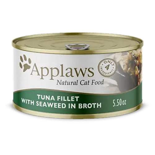 Applaws Cat filety z tuňáka a mořské řasy 24 × 156 g
