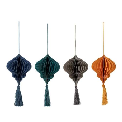 Bloomingville sada vánočních ozdob (4-pack)