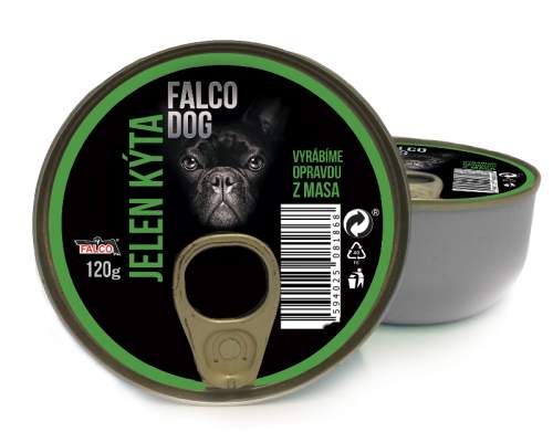 FALCO DOG 120 g jelen kýta, 8 ks