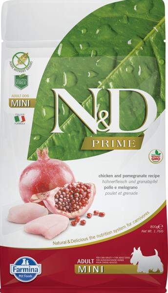 N&D Grain Free Adult Mini Chicken & Pomegranate 800 g