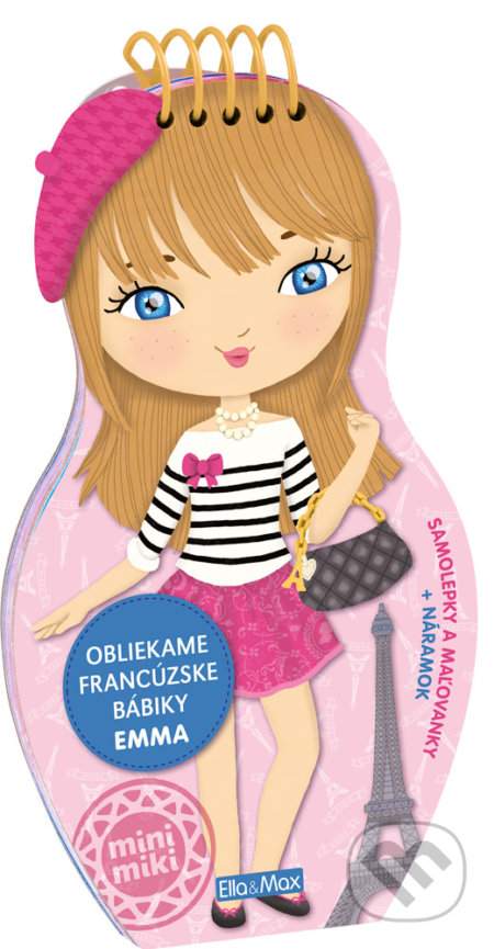 Ella &Max Obliekame francúzske bábiky - Emma