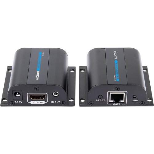 PremiumCord HDMI extender na 60m přes jeden kabel Cat5e/Cat6 khext60