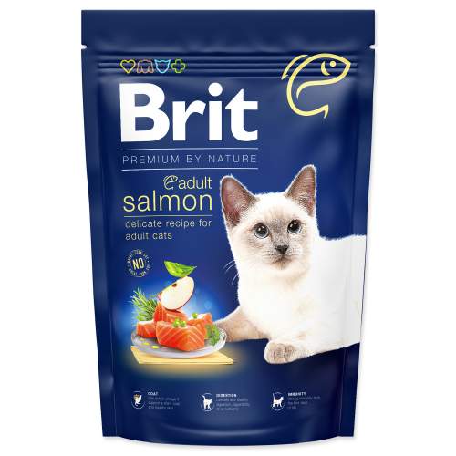 Brit Premium Cat by Nature Adult Salmon 1,5kg Brit Premium