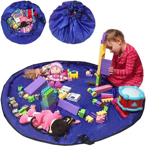 Toy Storage Bag 2v1 hrací deka vak na hračky 140cm