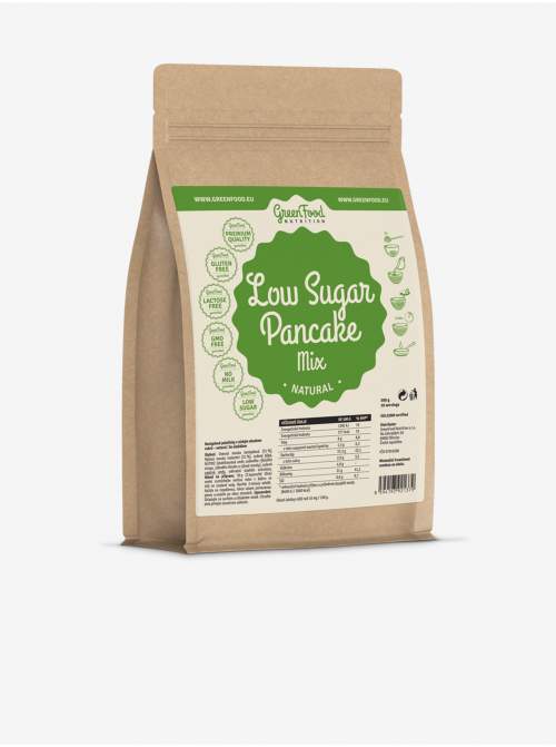 GreenFood Nutrition Low Sugar Palačinky bez lepku a laktózy natural 500 g