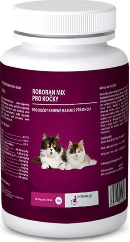 Roboran MIX pro kočky plv 1 kg