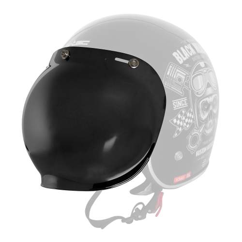 Přídavné hledí k helmě W-TEC Kustom a V541 Barva kouřové