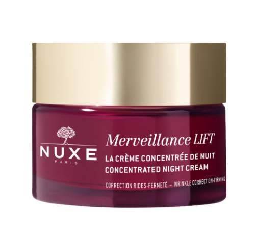 NUXE Merveillance Lift Concentrated Night Cream 50 ml zpevňující noční pleťový krém pro ženy