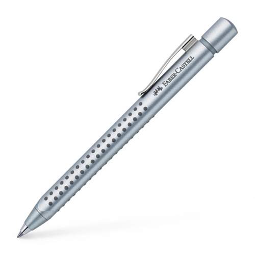 Faber - Castell Kuličkové pero Grip 2011 - stříbrné