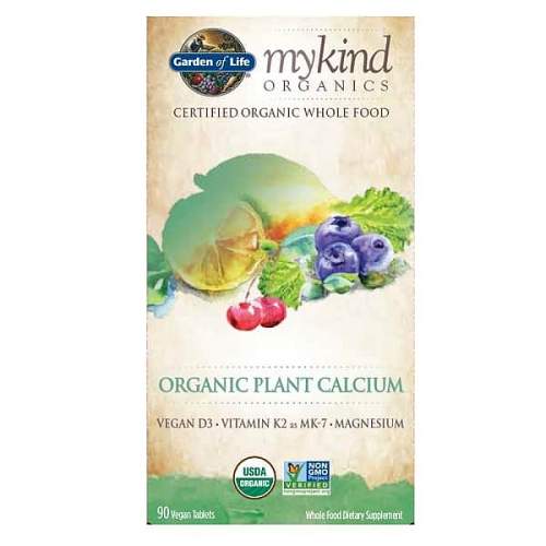 Garden of life Garden of Life Mykind Organic Plant Calcium – rostlinný vápník 90 tablet