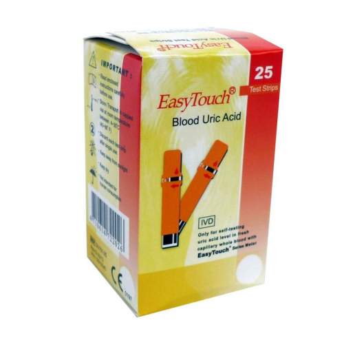 Easy Touch Proužky EasyTouch-kyselina močová 25ks