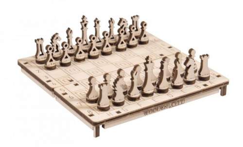 Wooden City Hra 3D Šachy a Dáma 2v1 [HRA]