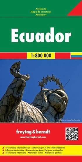Ekvádor - Galapágy 1 : 800 000/Automapa