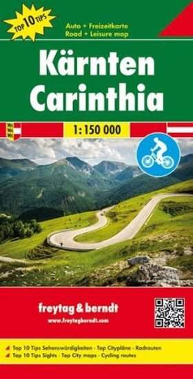 Kärnten, Carinthia/Korutany 1:150T/automapa - SHOCart