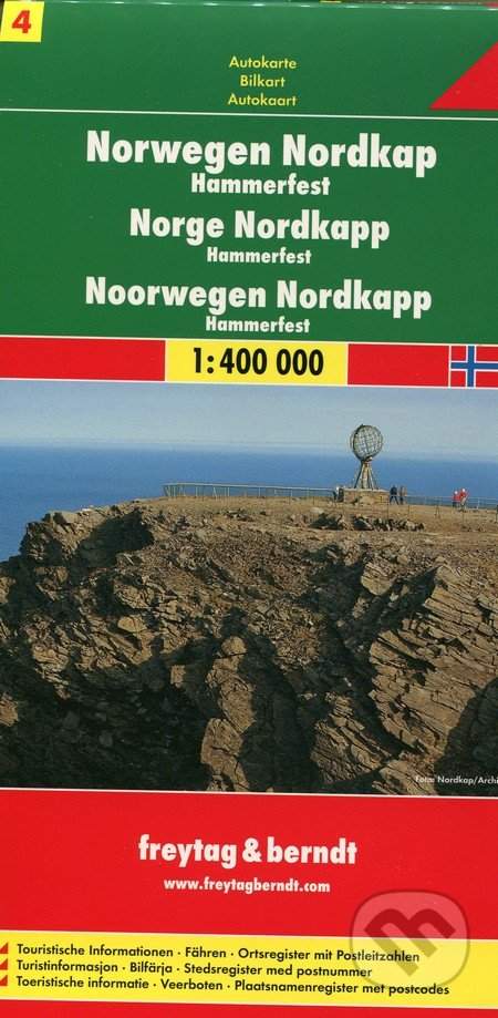 Norwegen Nordkap-Hammerfest/Norsko Nordkap,Hammerfest 1:400T/automapa