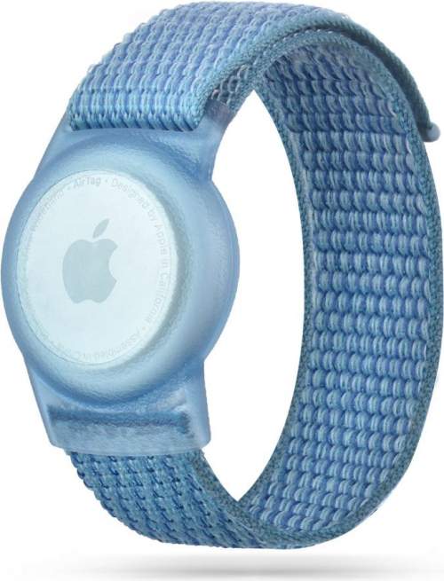 Tech-protect Nylon pro děti Apple AirTag Blue