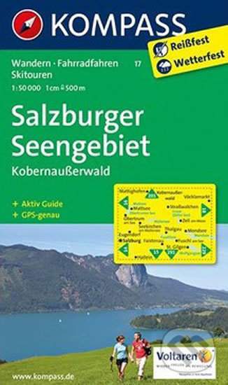 Salzburger Seen 17 NKOM [Mapy, Atlasy]