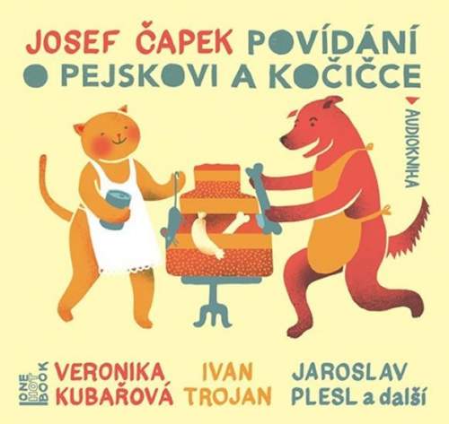 Povídání o pejskovi a kočičce (audiokniha) - Josef Čapek