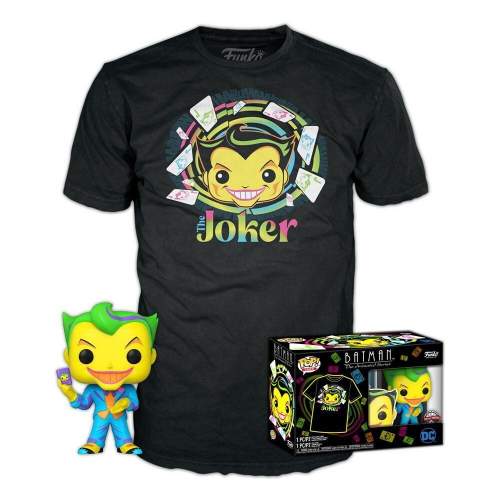 Funko POP! & Tee Box: DC - Joker (BKLT) XL