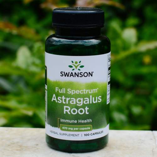 Swanson Astragalus Root 100 ks, kapsle, 470 mg
