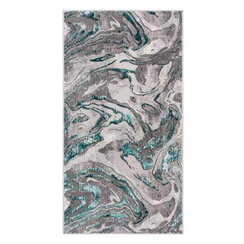 Flair Rugs koberce Kusový koberec Eris Marbled Emerald - 160x230 cm