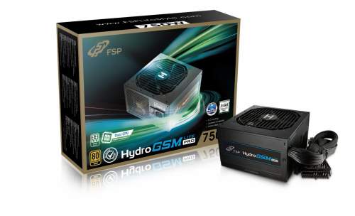 FSP/Fortron HYDRO GSM Lite PRO 750/750W/ATX/80PLUS Gold/Modular/Retail