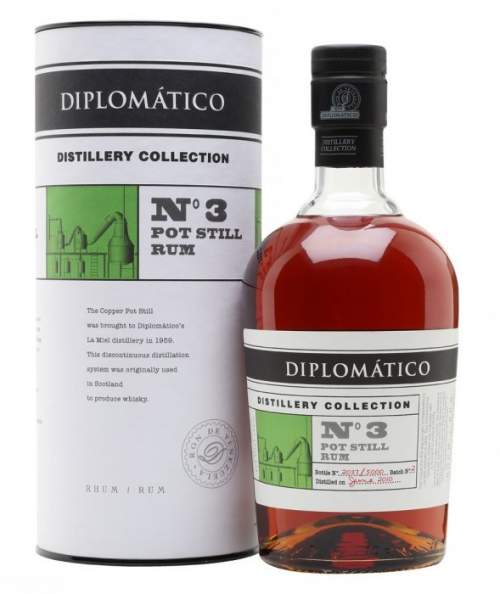 Diplomático Distillery Collection No.3 Pot Still Rum 47,0% 0,7 l