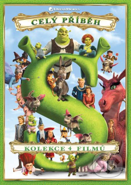 Různí interpreti – Shrek kolekce 1-4 DVD