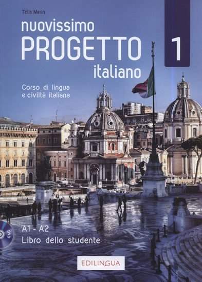 Nuovissimo Progetto italiano 1  Libro dello studente + DVD Video - Telis Marin