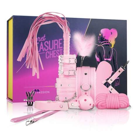 Secret Pleasure Chest Pink růžová erotická sada