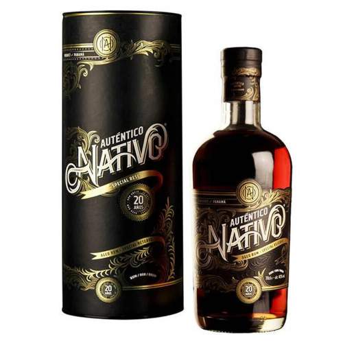 Rum Auténtico Nativo 20yo 40% 0,7l