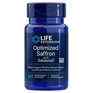 Life Extension Optimized Saffron with Satiereal® 60 ks, vegetariánská kapsle