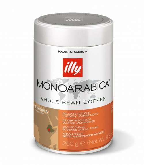 Illy Monoarabica Etiopia - zrnková káva - 250 g