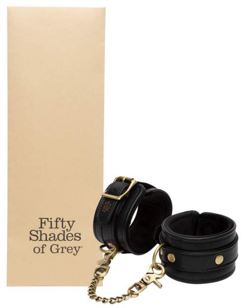 Fifty Shades of Gray - Bound to You Ankle Cuffs (Black)