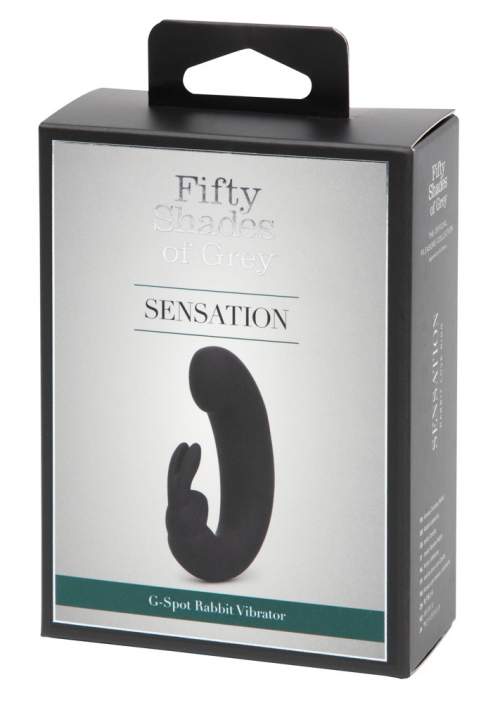 Fifty Shades of Grey - nabíjecí vibrátor bodu G Sensation s ramenem na klitoris (černé)