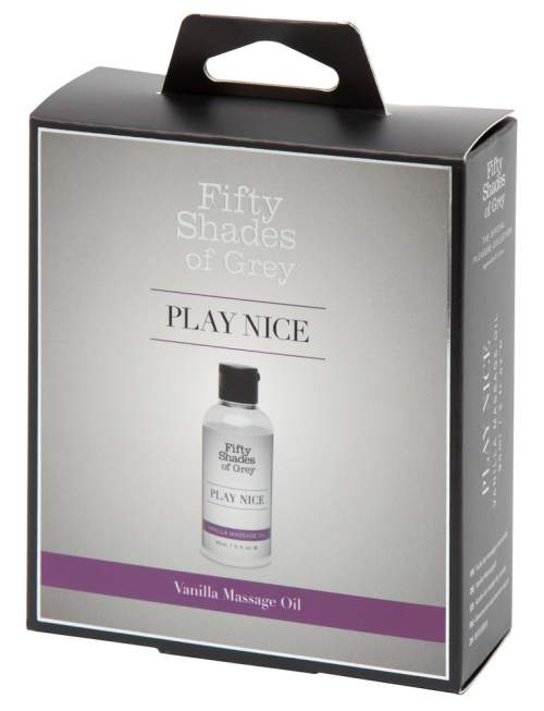 Fifty Shades Play Nice - Massage Oil - Vanilla (90ml)