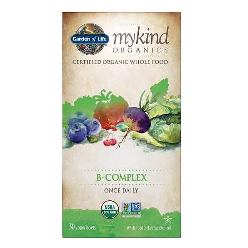 Garden of life Garden of Life Mykind Organics B Complex - jednou denně 30 tablet