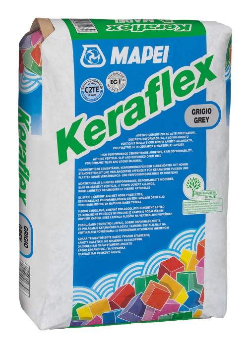 Mapei Keraflex Flexibilní lepidlo na obklady a dlažbu  25 kg šedé