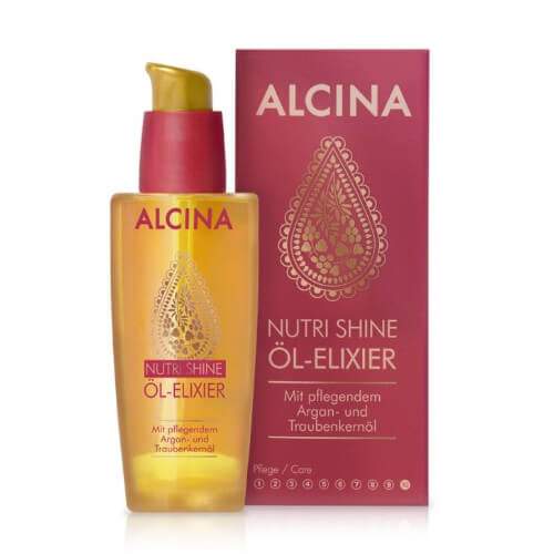 Alcina Olej na suché a poškozené vlasy Nutri Shine Oil 50 ml