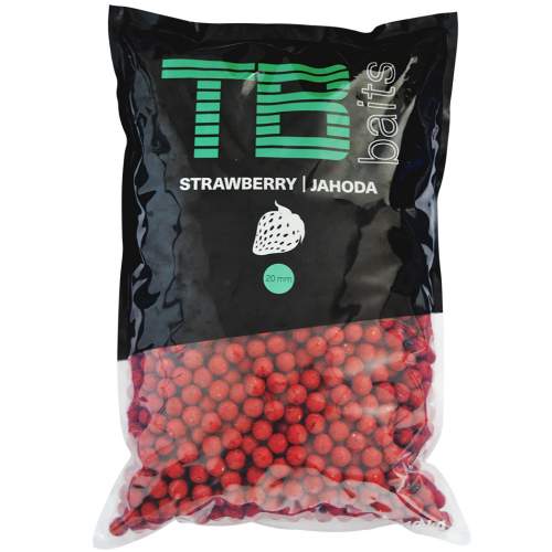 TB Baits Boilie Strawberry 10kg Průměr: 24mm