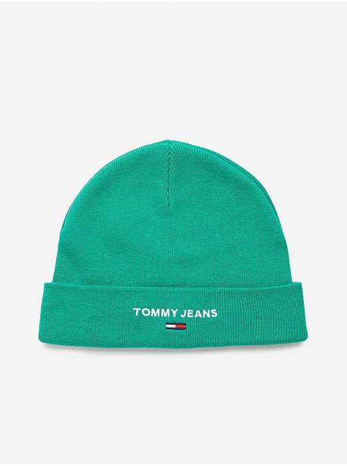 Zelená pánská čepice Tommy Jeans - Pánské