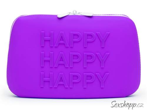 Happy Rabbit HAPPY Storage Zip Bag Large Pink