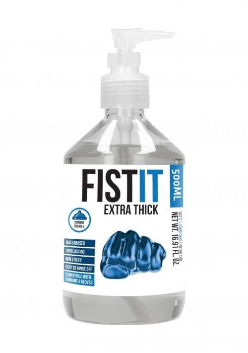 Shots Fist-It Extra Thick 500 ml Pump, extra hustý lubrikant na vodní bázi pro fisting
