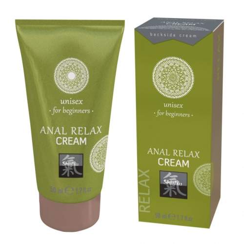 HOT Shiatsu Anal Relax - uklidňující anální lubrikační krém (50ml)
