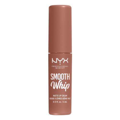 NYX Professional Makeup Smooth Whip Matte Lip Cream rtěnka s našlehanou texturou pro dokonalé vyhlazení rtů 4 ml odstín 01 Pancake Stacks