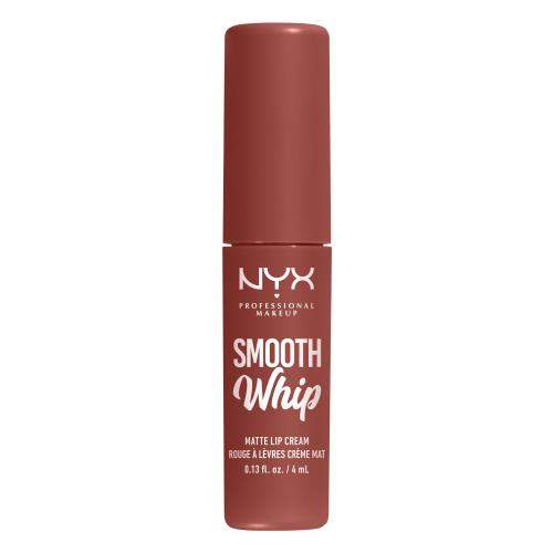 NYX Professional Makeup Smooth Whip Matte Lip Cream rtěnka s našlehanou texturou pro dokonalé vyhlazení rtů 4 ml odstín 03 Latte Foam