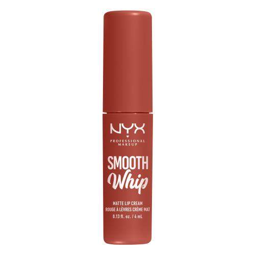 NYX Professional Makeup Smooth Whip Matte Lip Cream 4 ml rtěnka s našlehanou texturou pro dokonalé vyhlazení rtů pro ženy 07 Pushin Cushion