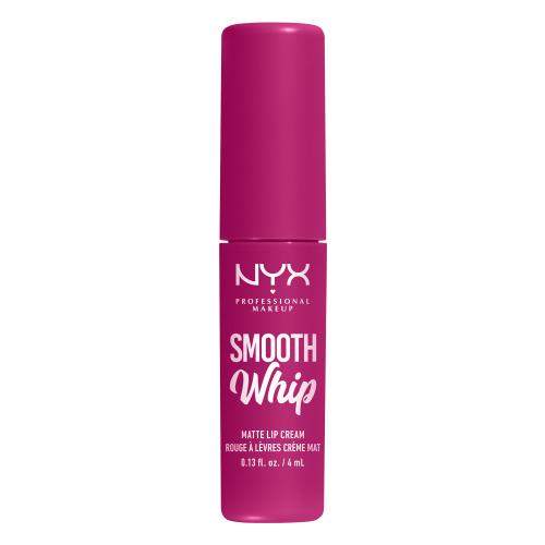 NYX Professional Makeup Smooth Whip Matte Lip Cream 4 ml rtěnka s našlehanou texturou pro dokonalé vyhlazení rtů pro ženy 09 Bday Frosting