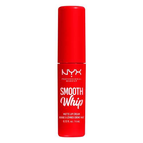 NYX Professional Makeup Smooth Whip Matte Lip Cream rtěnka s našlehanou texturou pro dokonalé vyhlazení rtů 4 ml odstín 12 Icing On Top