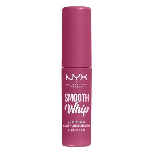 NYX Professional Makeup Smooth Whip Matte Lip Cream rtěnka s našlehanou texturou pro dokonalé vyhlazení rtů 4 ml odstín 18 Onesie Funsie